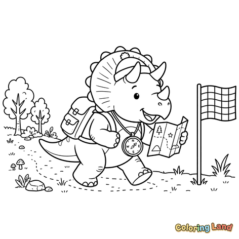 Triceratops Dinosaur Opdagelsesrejse