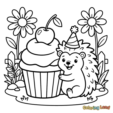 La Fête du Cupcake Géant du Hérisson