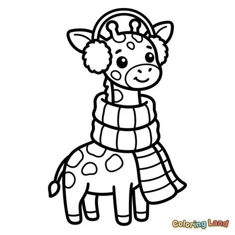 Söt Vintergiraff
