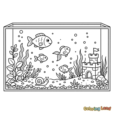 Underwater Fish Tank Adventure