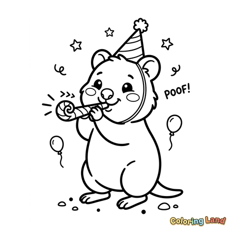 Party-Hamster Feier
