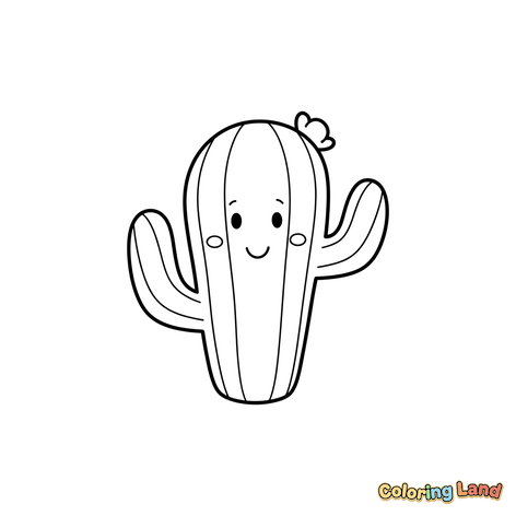 Cute Happy Cactus