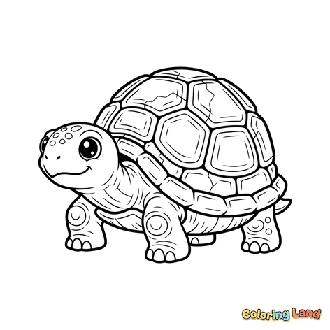 Blij Klein Schildpadje