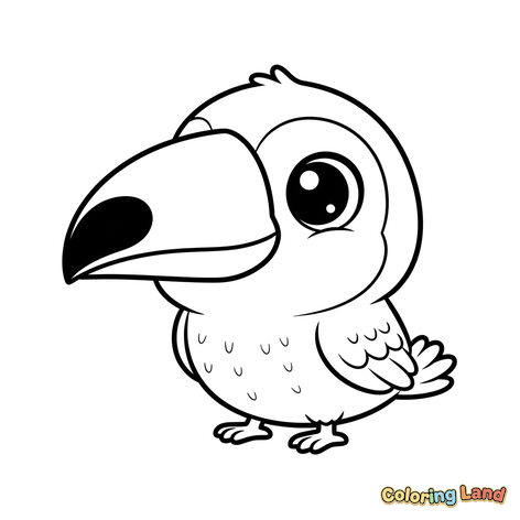 Pui de Tucan Adorabil