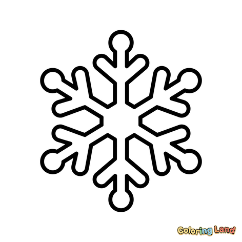 Simple Snowflake Design