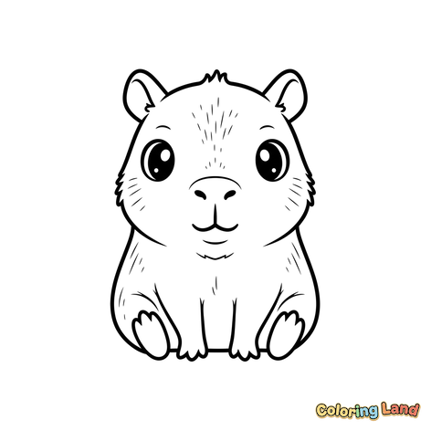 Adorabile Cucciolo di Capibara