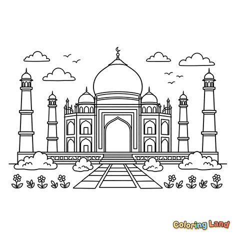 Monumen Taj Mahal