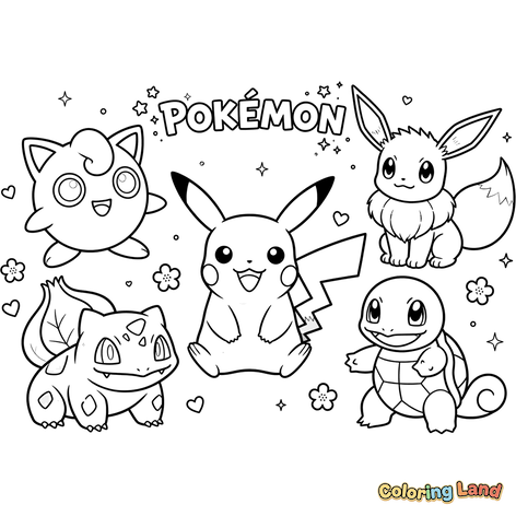 Cute Pokémon Friends