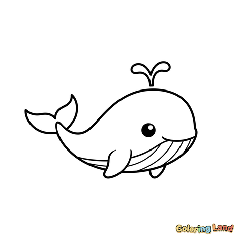 Schattige Lachende Walvis