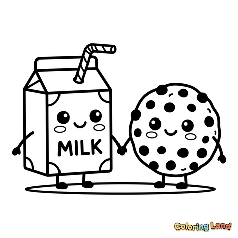 Simpatici Amici Latte e Biscotto