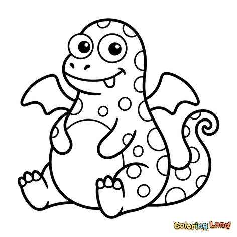 Naga Bayi Bertotol yang Lucu