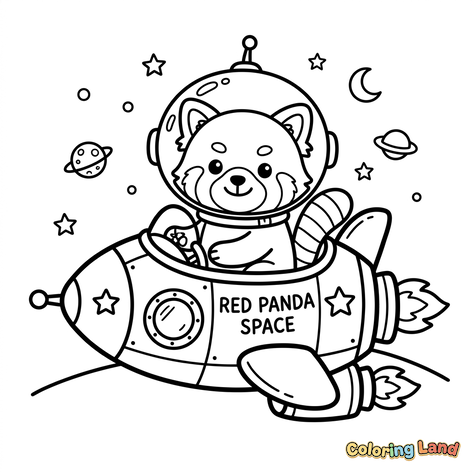 L'Aventure Spatiale du Panda Roux