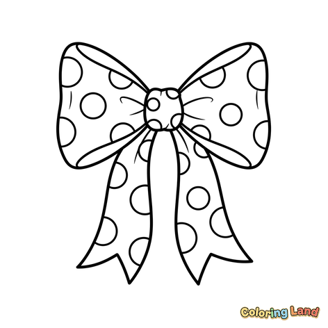 Polka Dot Bow