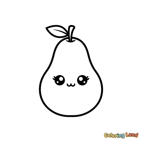 Kawaii Pear