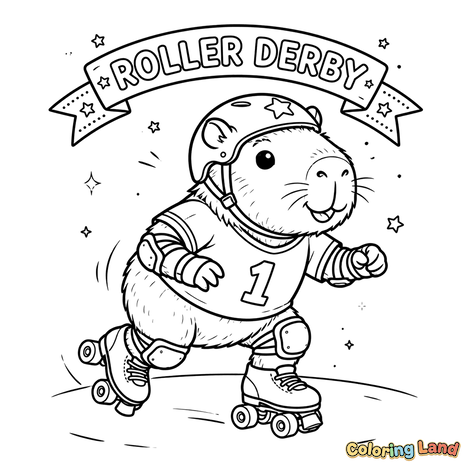 Roller Derby Kapybara