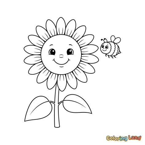 Girasole Felice e Ape