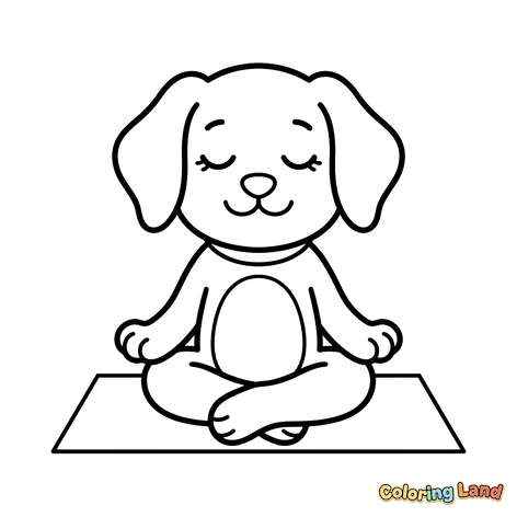 Cucciolo Yoga Zen