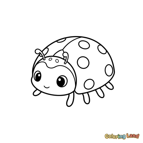 Mariquita Moteada Adorable