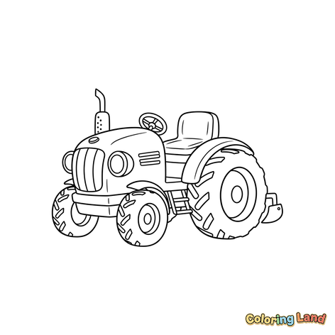 Grand Tracteur de Ferme