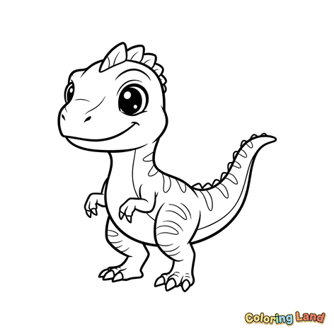 Bébé Dinosaure Amical