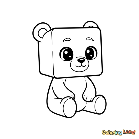 Simpatico Orso Blocco Seduto