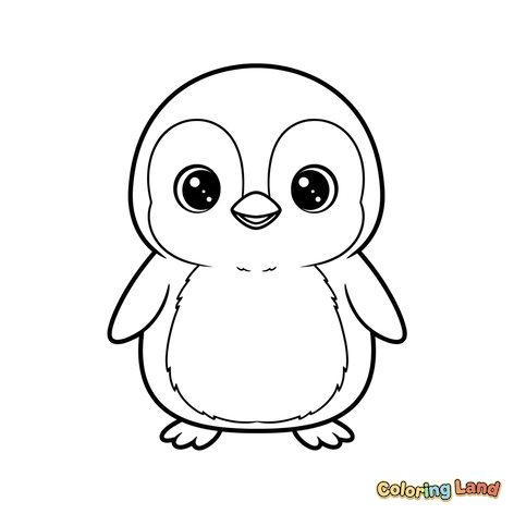 Adorable Bébé Pingouin