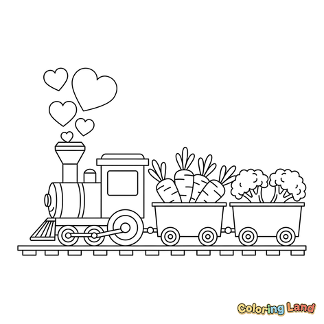 Treno di Verdure Affettuoso