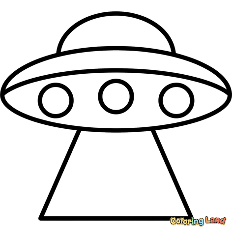 Classic Flying Saucer UFO