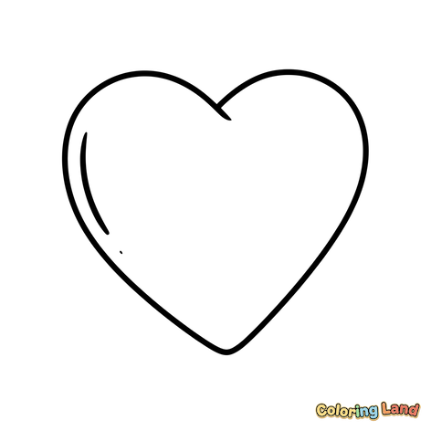 Simple Heart Outline