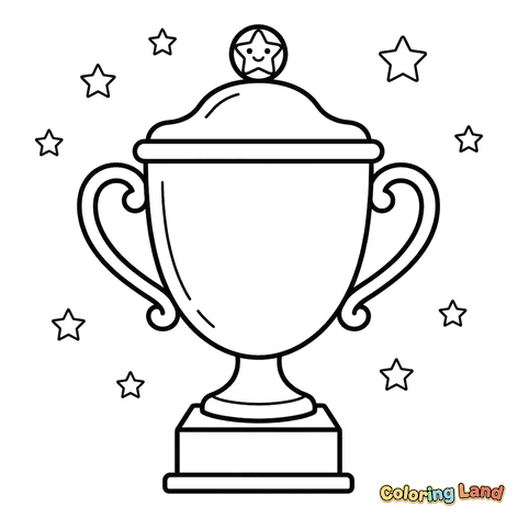 Trofeo de Campeón con Estrellas