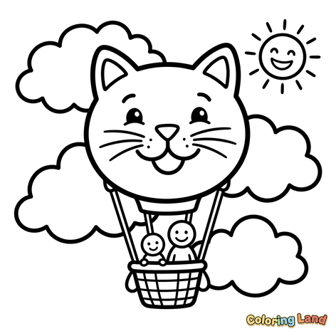 Kattens Luftballongeventyr