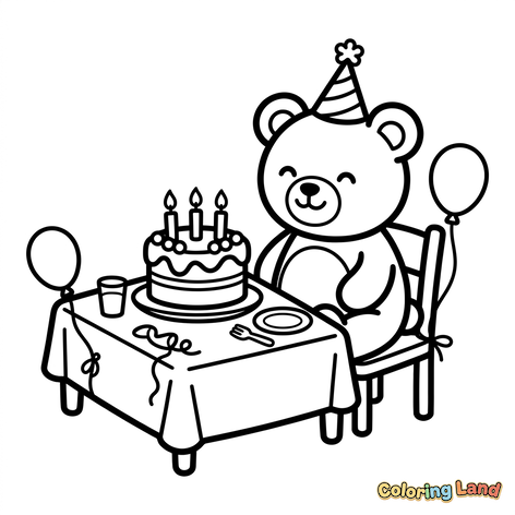 Teddy Bear's Birthday Party