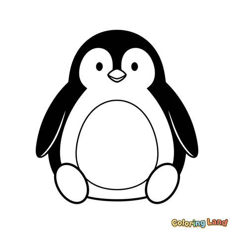 Carino Piccolo Pinguino