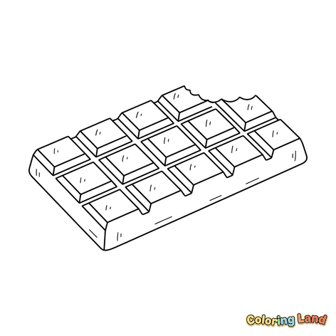 Bitten Chocolate Bar