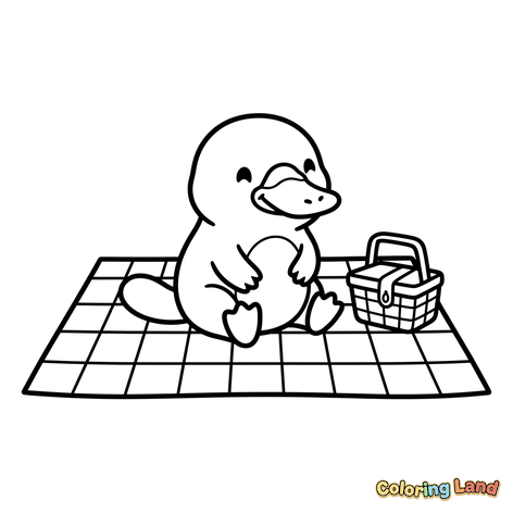 Piknik Platipus Lucu