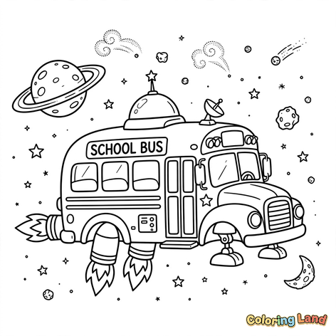 Bus Sekolah Luar Angkasa Intergalaksi