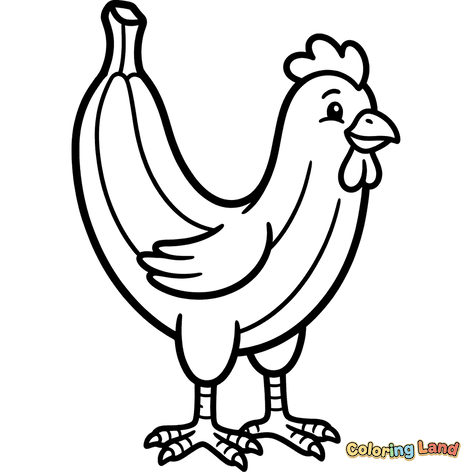 Banana Chicken Character