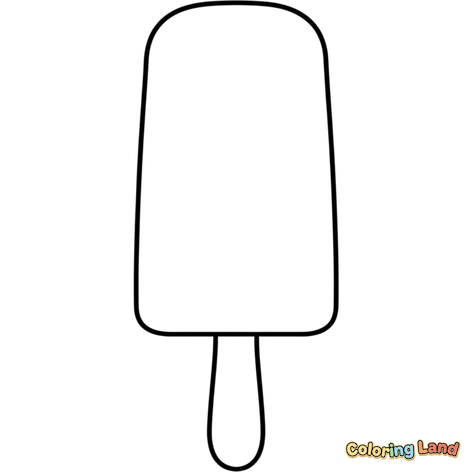 Einfaches Eis am Stiel