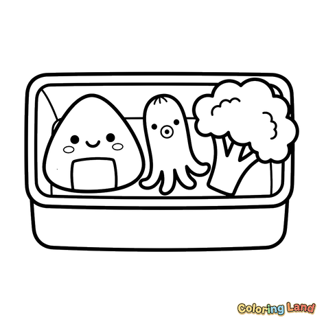Caixa Bento Japonesa Fofa