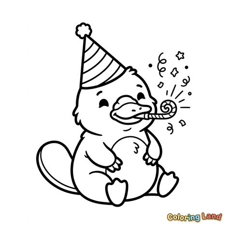 Party Platypus Birthday Celebration