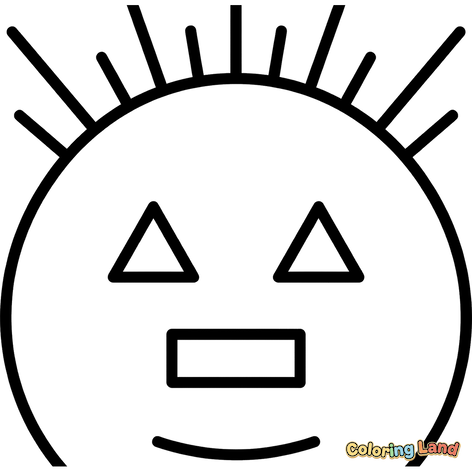 Cara Geométrica Feliz