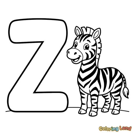 Zebra e a Letra Z
