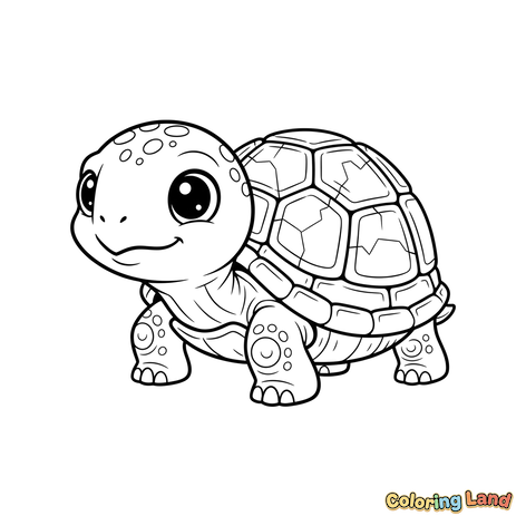 Tartaruga Bebê Adorável