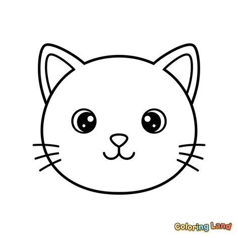 Schattig Kattengezicht