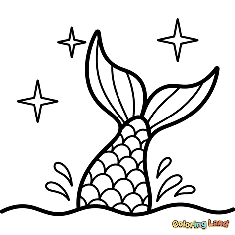 Sparkling Mermaid Tail