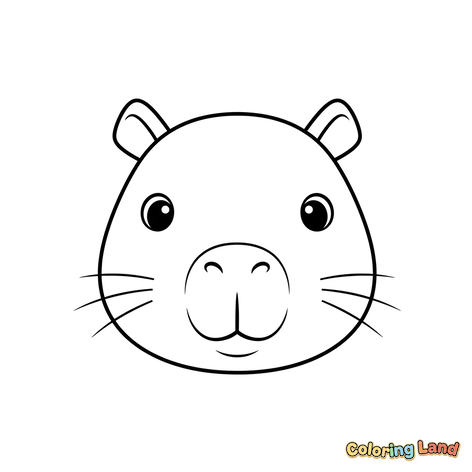 Rosto de Roedor Fofo