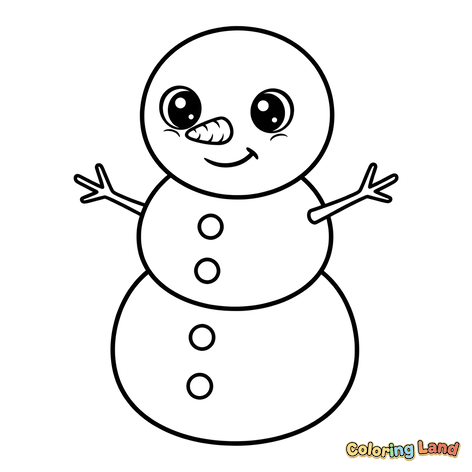 Muñeco de Nieve Feliz