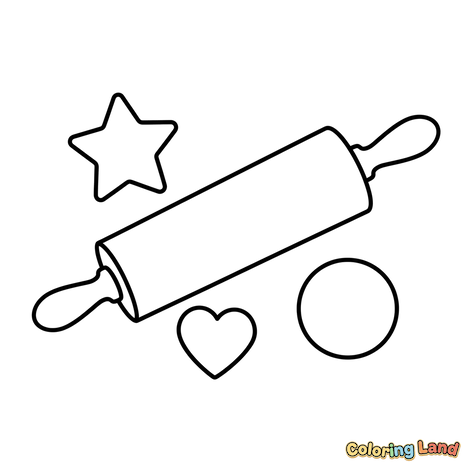 Baking Essentials: Rolling Pin and Cookie Cutters