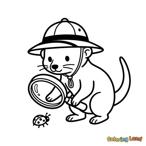 Explorer Otter and Ladybug