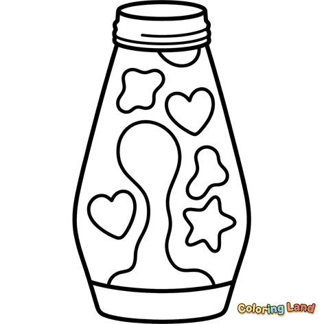 Coole Lavalamp met Vormen